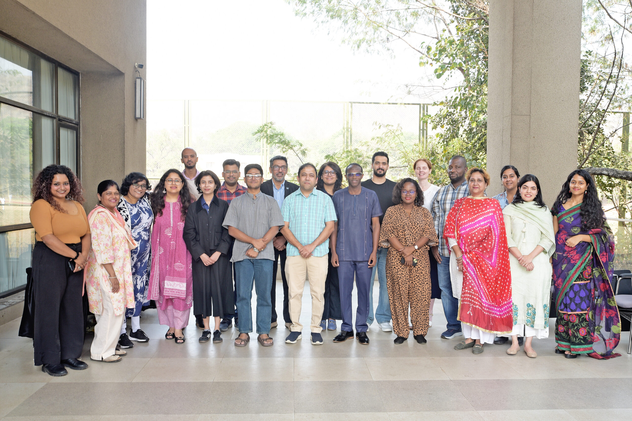 Team and collaborators at Centre for Mental Health Law and Policy workshop group photo


